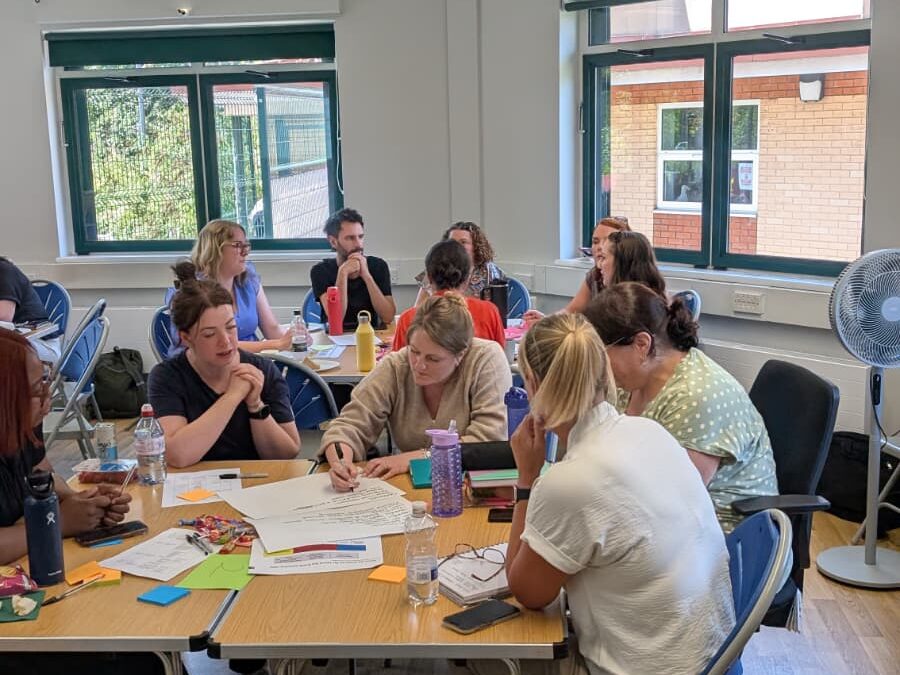 image from a co-design workshop in Manchester, where local government, central government and place partners are working together on a challenge