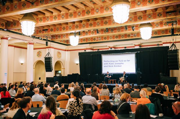 TLG One Year On event in Sheffield City Hall